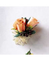 The Peach Silk Corsage